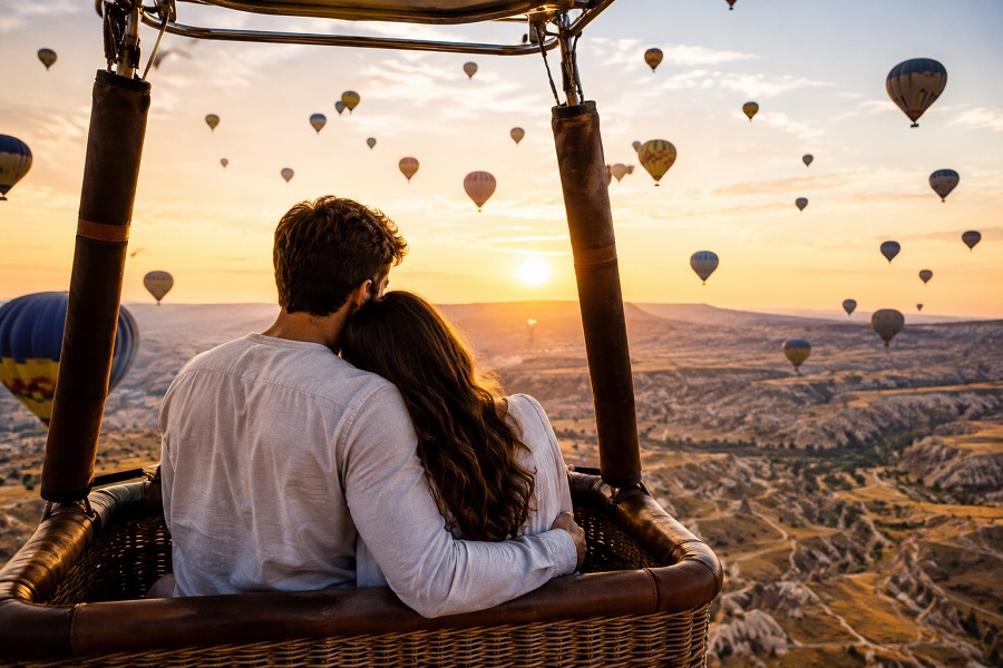 Romantic Hot-Air Balloon Rides: A Magical Journey for Couples  